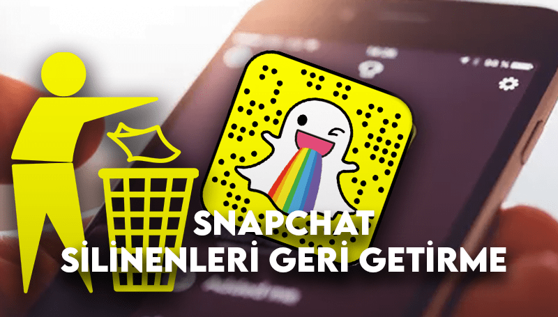 Snapchat Silinen Fotoğrafları Geri Getirme Nasıl Yapılır?